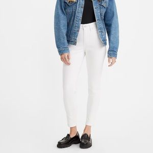 Levi's Women's White Skinny Jeans